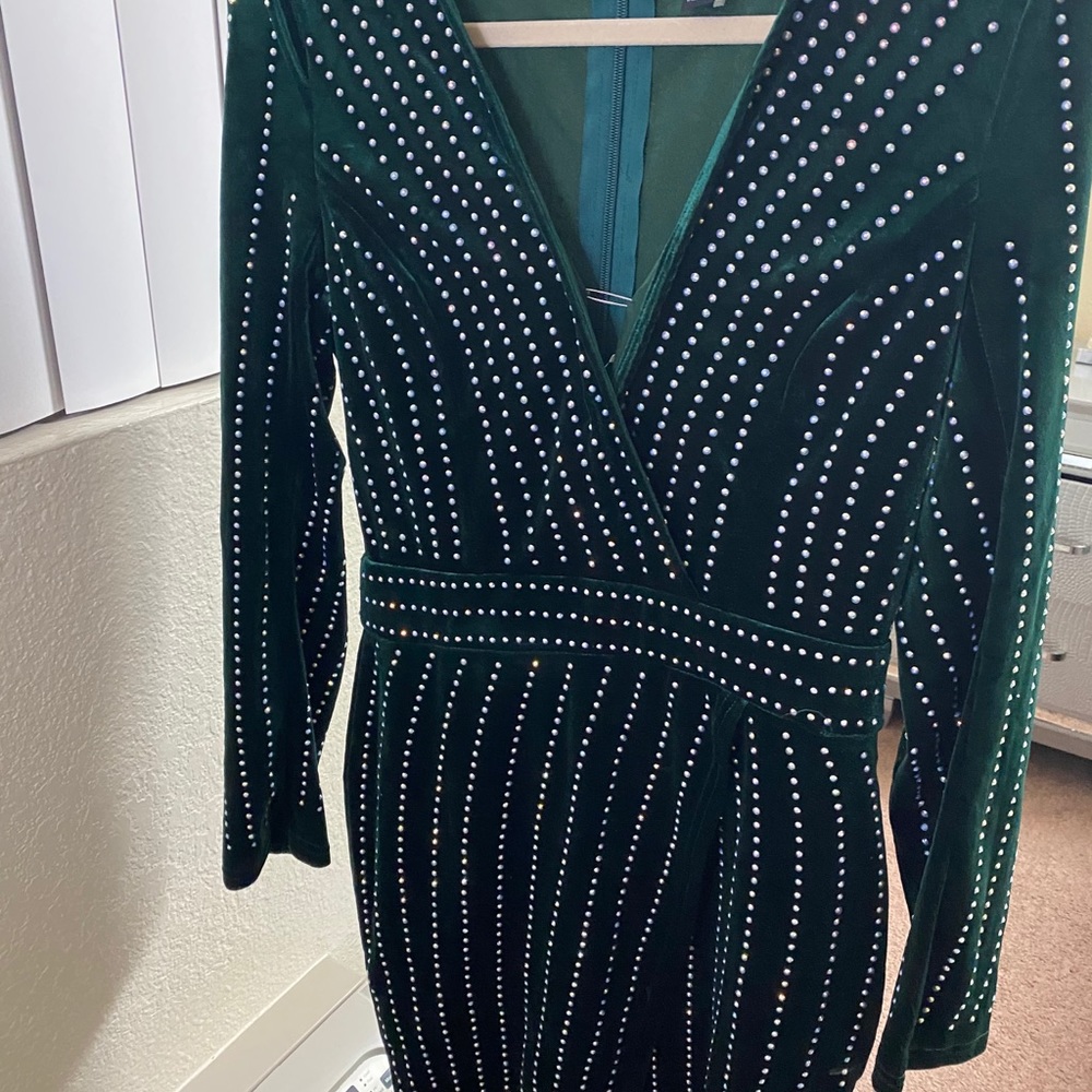 Windsor velvet dress